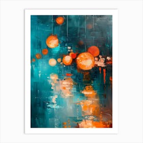 Abstract Painting 1445 Art Print