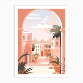 Archway In The Desert Art Print