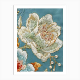 Chinese Embroidery 13 Art Print