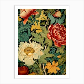 Floral Tapestry 2 Art Print