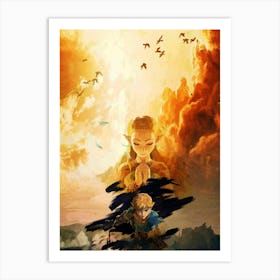 Legend Of Zelda 1 Art Print