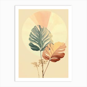 'Sunrise' boho art Art Print