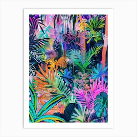 Tropical Jungle 17 Art Print