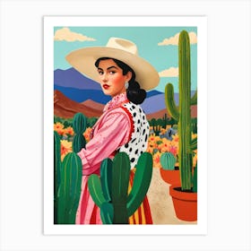 Mexican Woman 2 Art Print