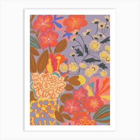 Floral Mood Art Print