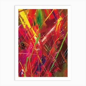 Abstract Painting 2584 Art Print