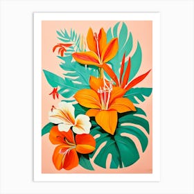 Hawaiian Flora Art Print