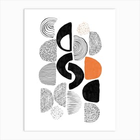 Shapes Art Print