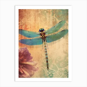 Dragonfly Urban 1 Art Print