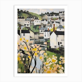 Polperro (Cornwall) Painting 2 Art Print