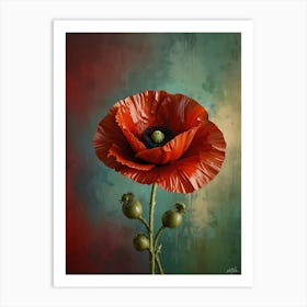 Poppy 1 Art Print