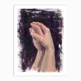 Hands №3 Art Print