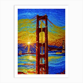 Golden Gate Bridge 4 Art Print