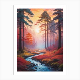 Autumn Forest 2 Art Print