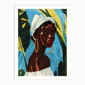 African Woman 167 Art Print