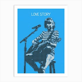 Love Story Taylor Swift Art Print