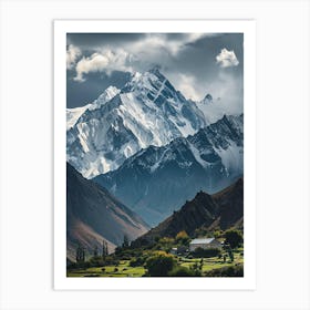 Mountain Range Art Print