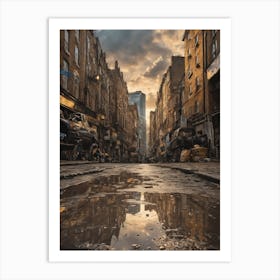 London Cityscape Art Print