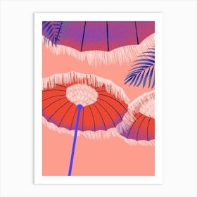 Parasols Art Print
