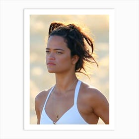 Michelle Rodriguez Movies Art Print