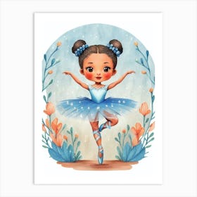 Ballerina Ayesha Art Print