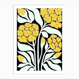 Henri Matisse Yellow Flowers 2 Art Print