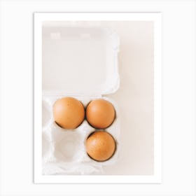 Eggs In A Carton 11 Art Print