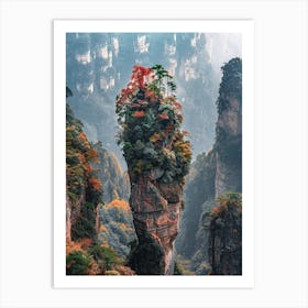 Huangxi National Park Art Print