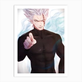 Garou One Punch Man Art Print