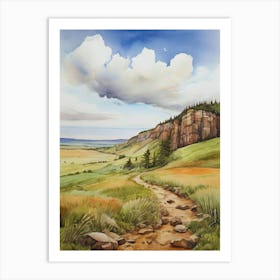 Rocky Path 3 Art Print