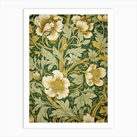 William Morris Wallpaper 200 Art Print