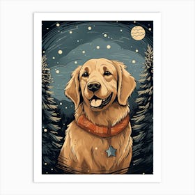 Golden Retriever Art Print