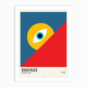 BAUHAUS | EYE INSIDE THE CIRCLE Art Print