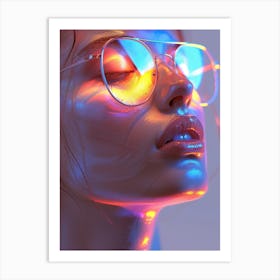 Neon Art, Neon Art, Neon Art Art Print