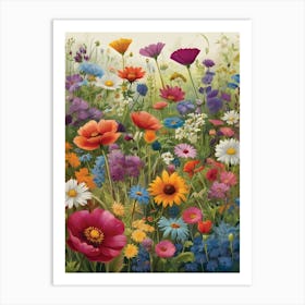 Wildflowers 6 Art Print