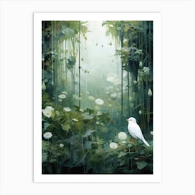 Bird In The Forest Art Print