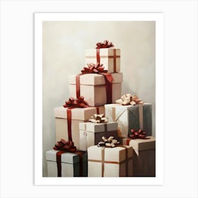 Christmas Presents 17 Art Print