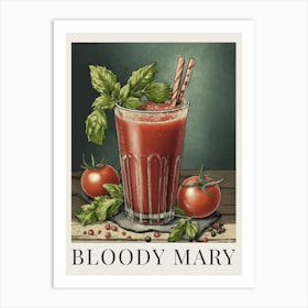 Bloody Mary Art Print