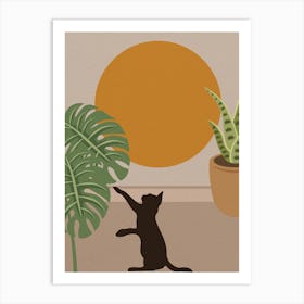 Cat 14 Art Print