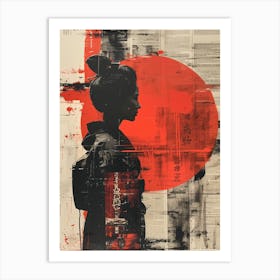 Geisha Art Print