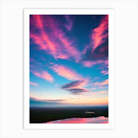 Sky At Sunset Art Print