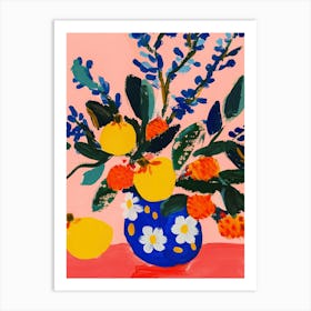 Colorful Arrangement Art Print