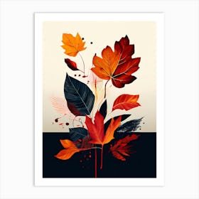 Autumn Leaves 70 Art Print