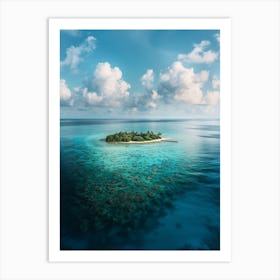 Island In The Middle Of The Ocean 3 Art Print