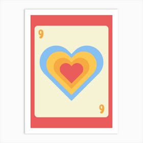 LOVE CARD Art Print