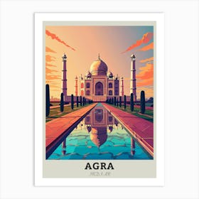 Agra Indian Art Print