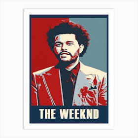 The Weeknd Art Print