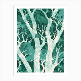 Birch Trees 4 Art Print