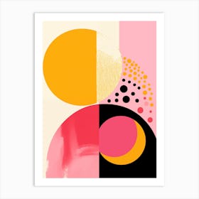 Abstract Circles 2 Art Print