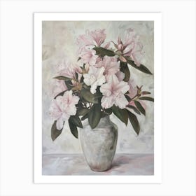 A World Of Flowers Azalea 3 Painting Art Print